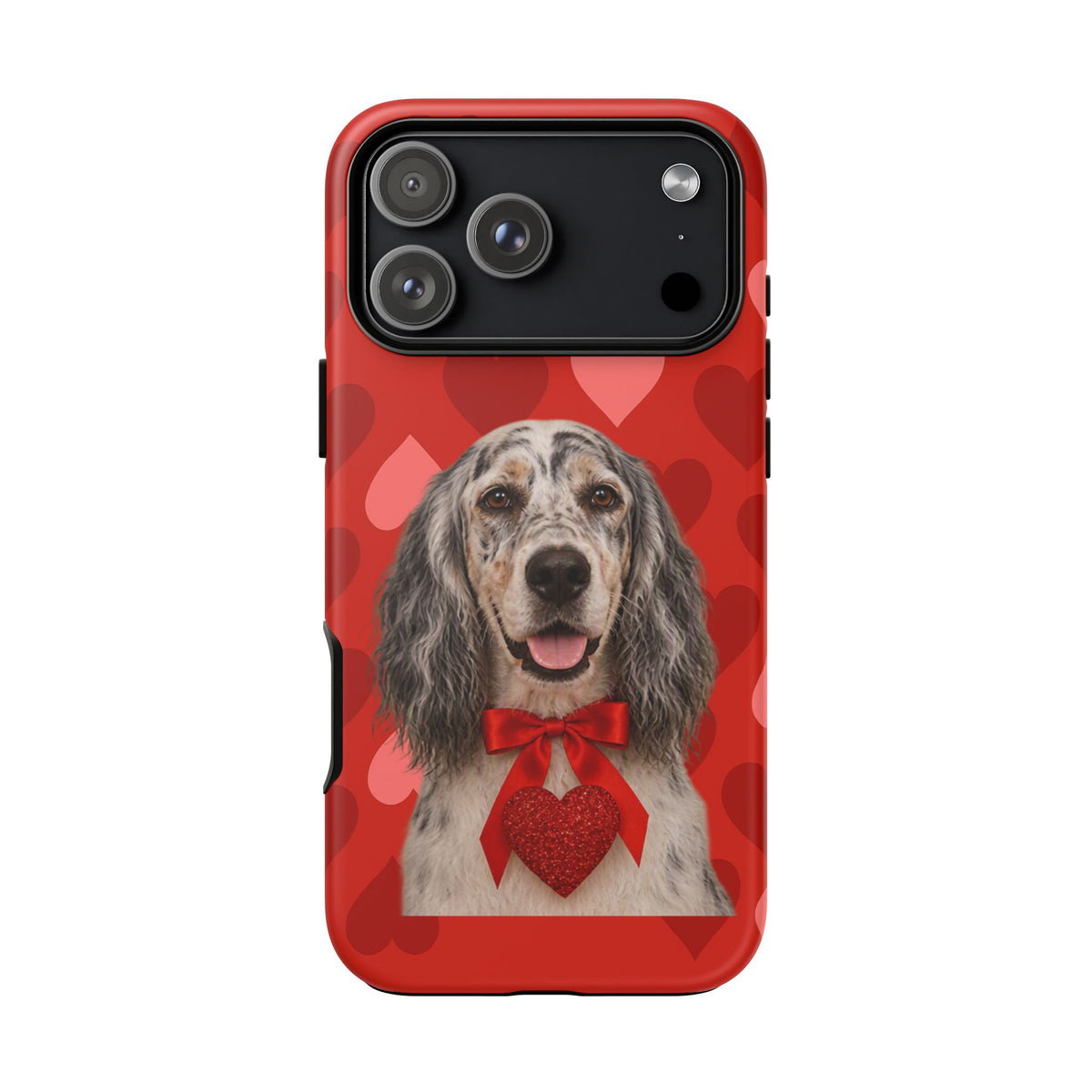 Cupid's Companion English Setter iPhone Case