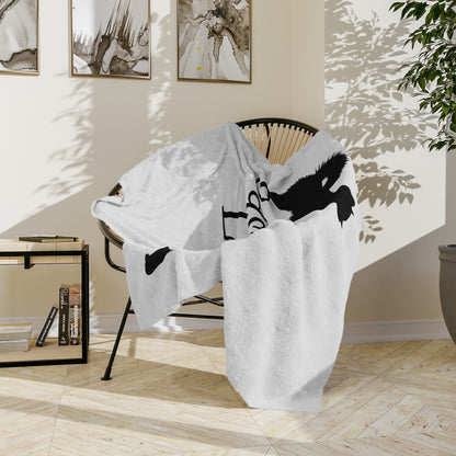 Sasshole Life Velveteen Microfiber Blanket