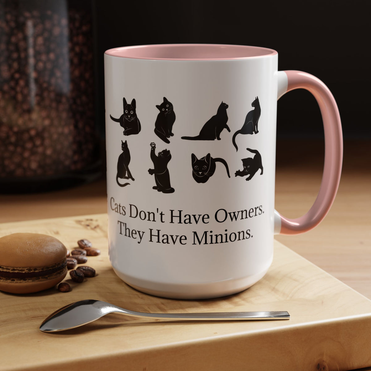 Cat Minions 2-Tone Coffee Mug