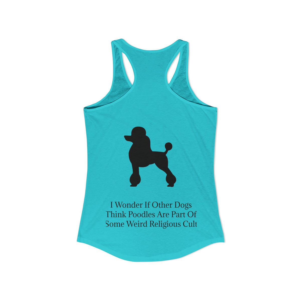 I Wonder Women's Racerback Tank
