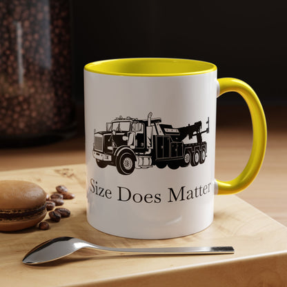 Size Does Matter 2-Tone Coffee Mug