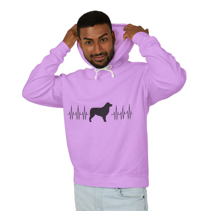 My Heart Beats For Aussies Unisex Lightweight Hoodie