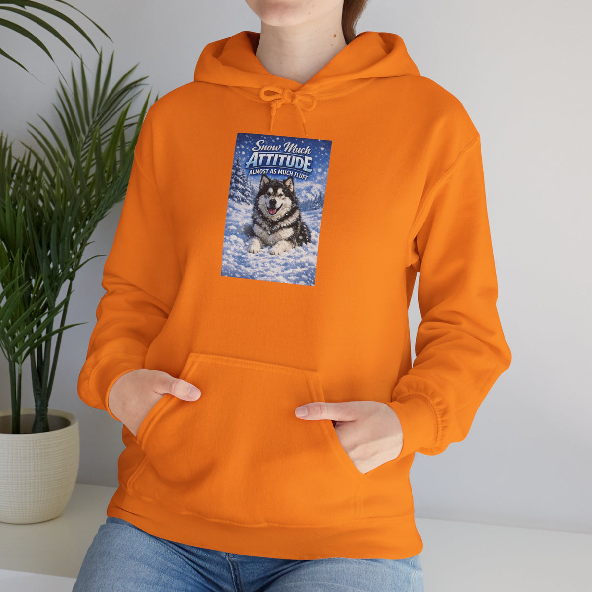 Snow Much Attitude Unisex Hoodie