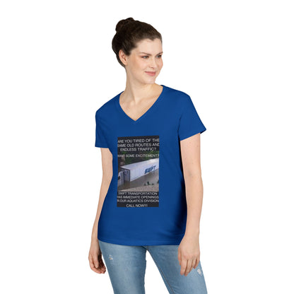 Swift Aquatics Women's V-Neck Tee