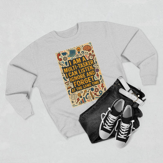 Multi-Tasker Unisex Crewneck Sweatshirt