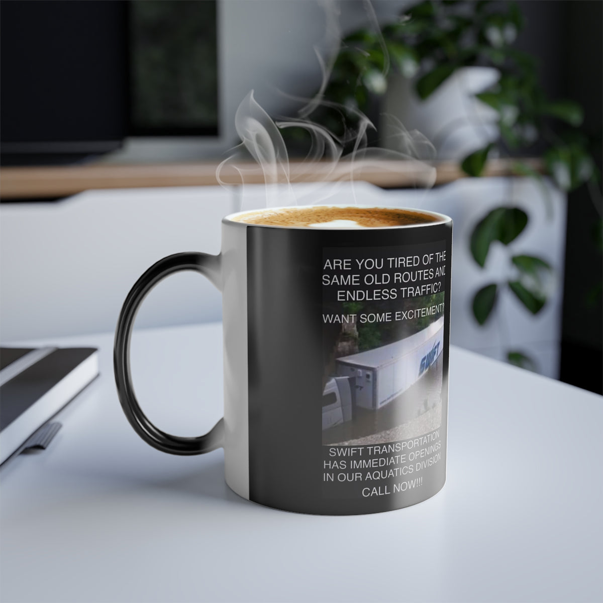 Swift Aquatics Color Changing Mug