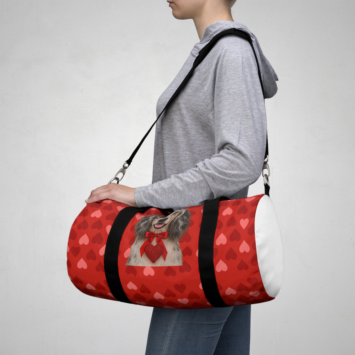 Cupid's Companion English Setter Duffel Bag