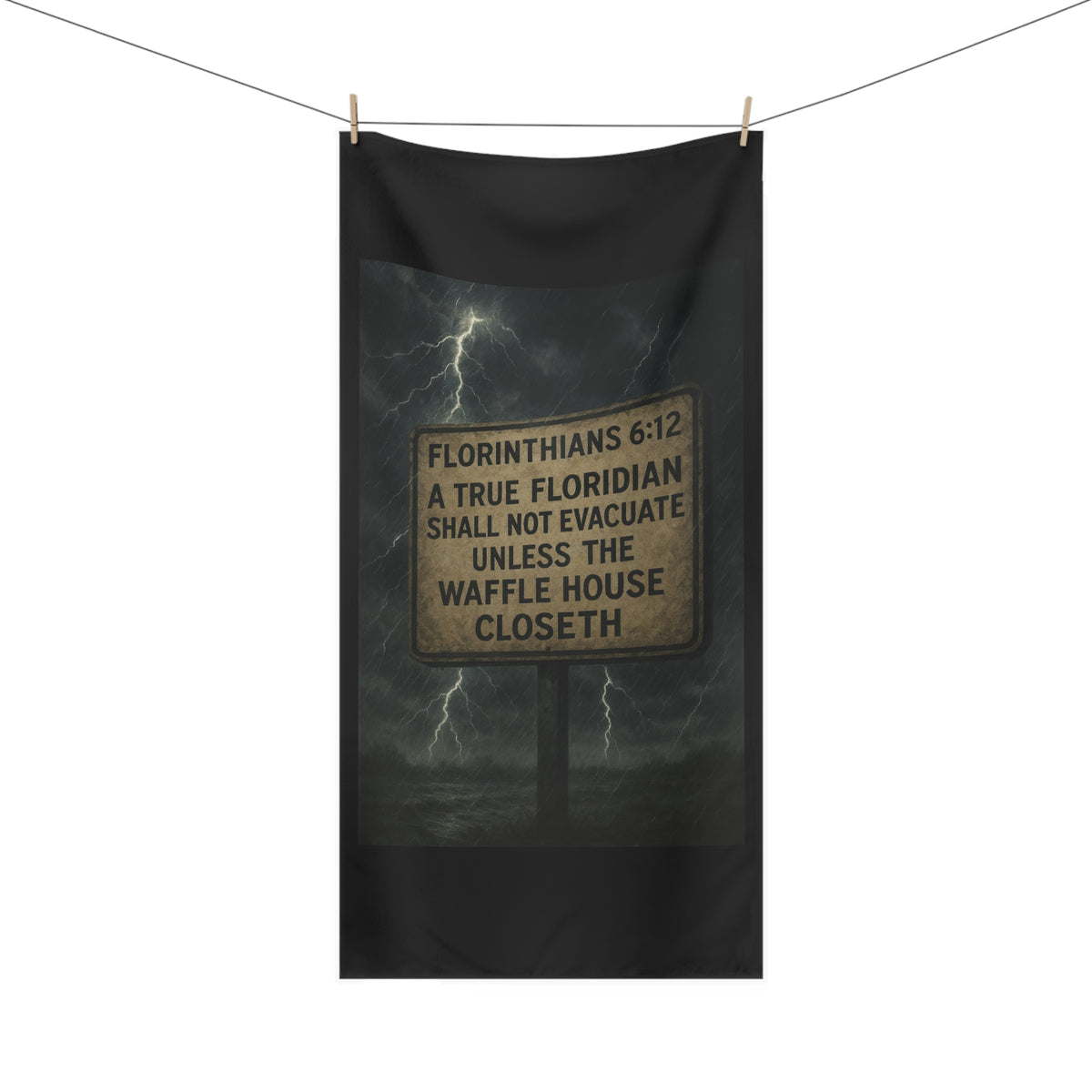 Florinthians 6:12 Mink-Cotton  Beach Towel