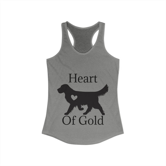 Heart Of Gold Women's Racerback Tank