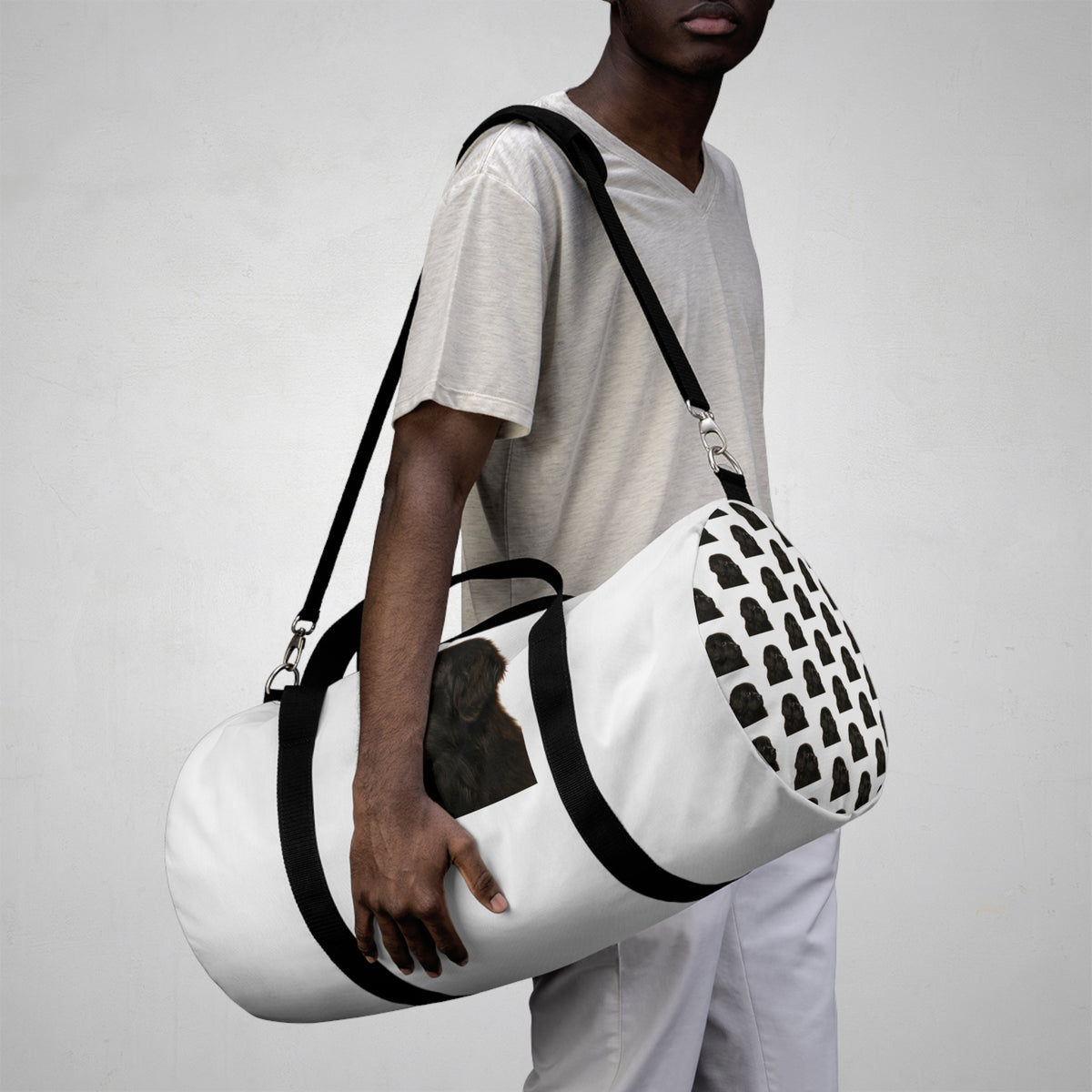 Newfie Head Duffel Bag