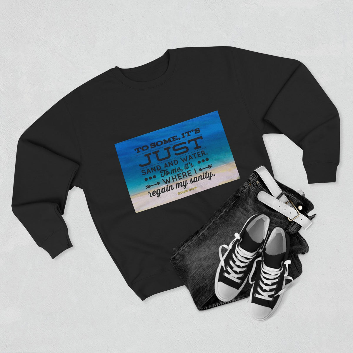 Dr. Beach Unisex Crewneck Sweatshirt