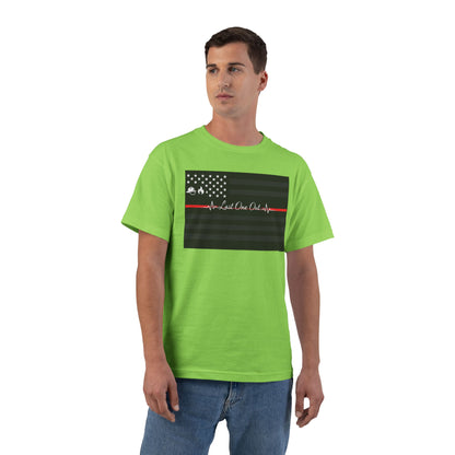 Thin Red Line Men's Short-Sleeve Crewneck Tee