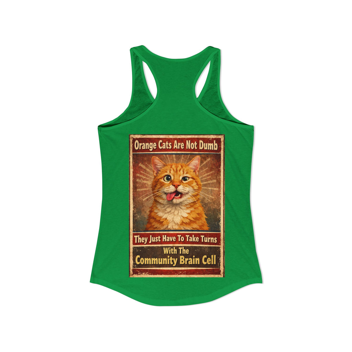 Community Brain Cell Women's Racerback Tank