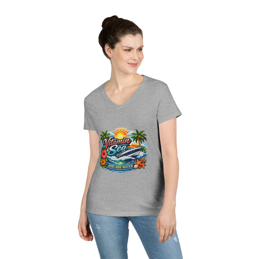 Vitamin Sea Women's V-Neck Tee