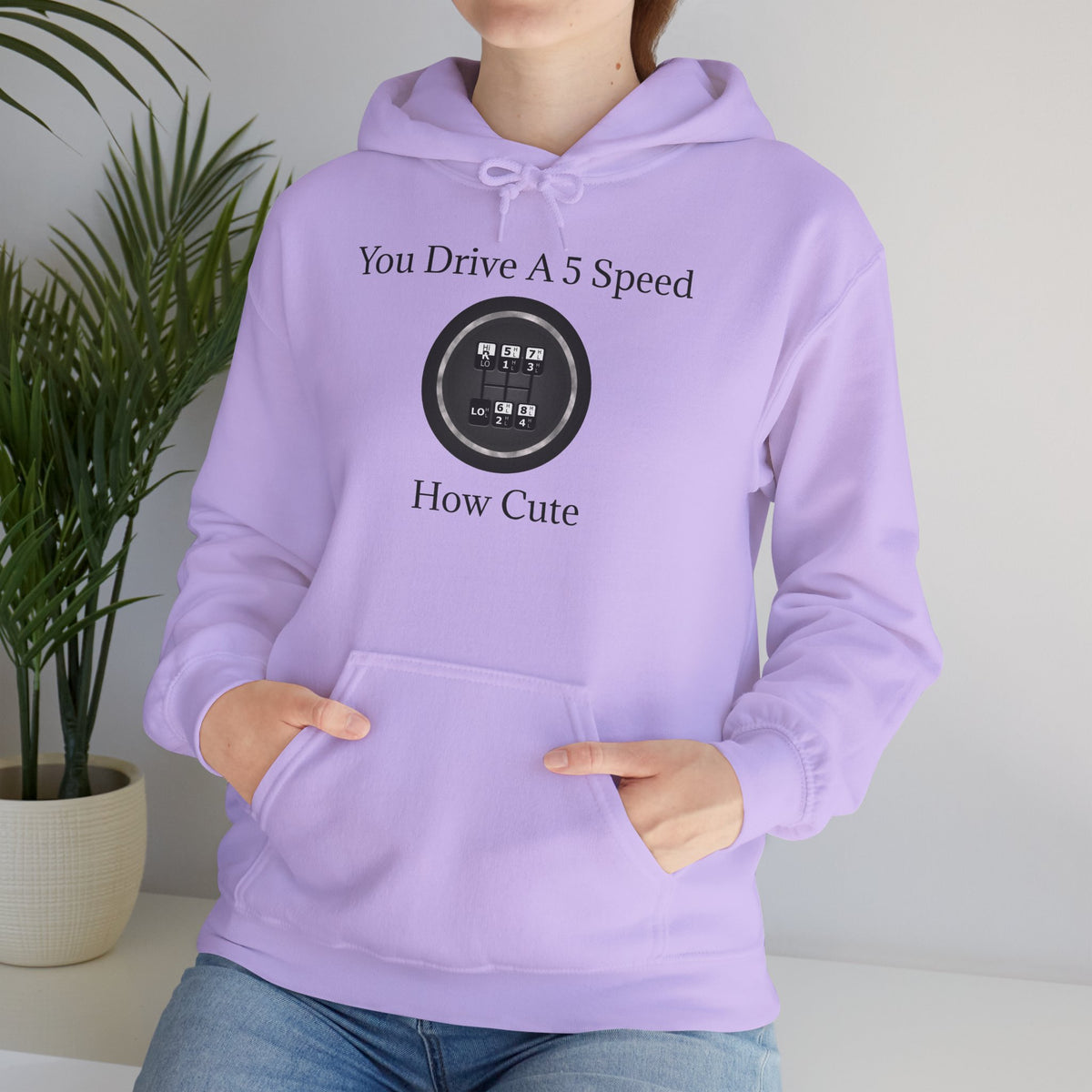 5 Speed How Cute Unisex Hoodie
