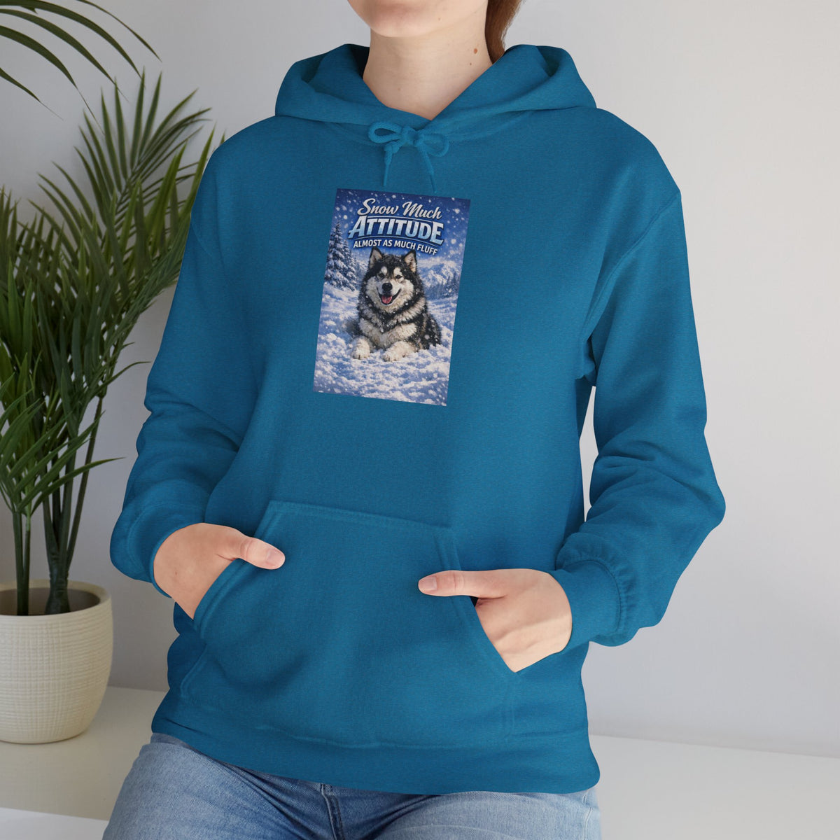 Snow Much Attitude Unisex Hoodie