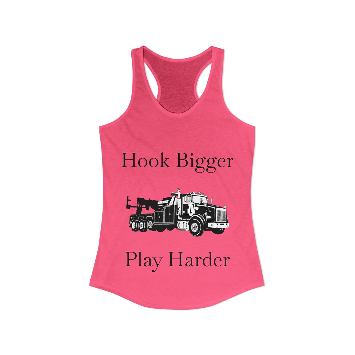 Hook Bigger Women's Racerback Tank