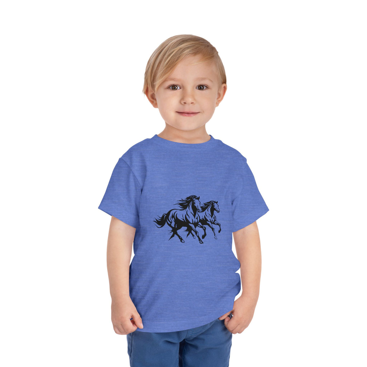 Horsin' Around Toddler Unisex Short Sleeve Crewneck Tee