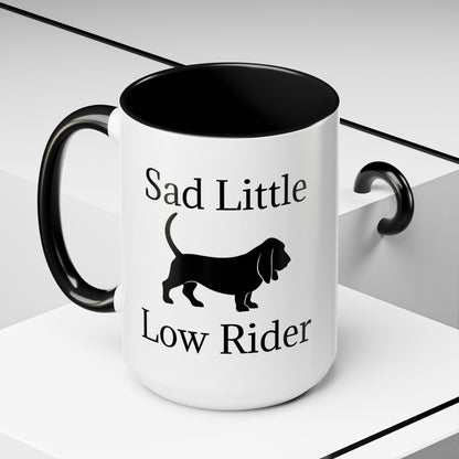 Sad Little Low Rider 2-Tone Coffee Mug