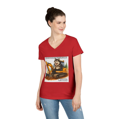 Digmaster 2000 Women's V-Neck Tee