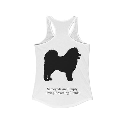 Clouds Women's Racerback Tank