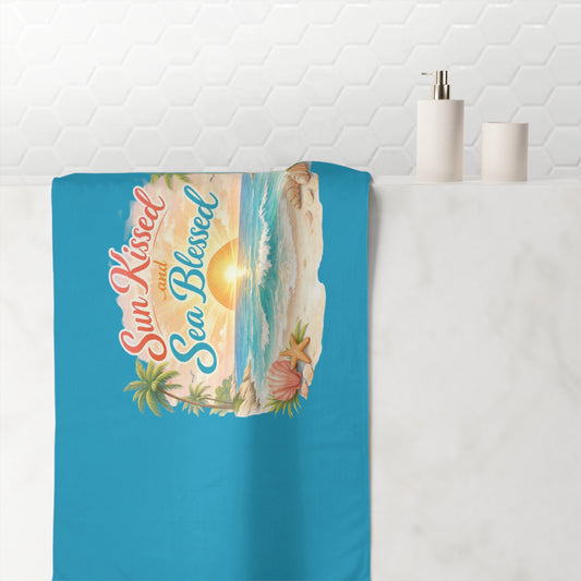 Sun Kissed Mink-Cotton  Beach Towel