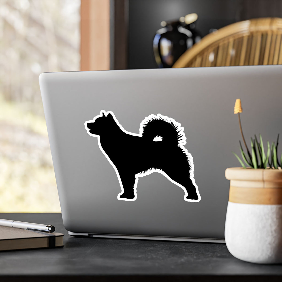 Malamute Silhouette Vinyl Decal