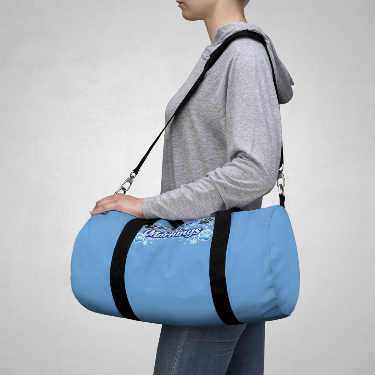Made For Cold Mornings Duffel Bag