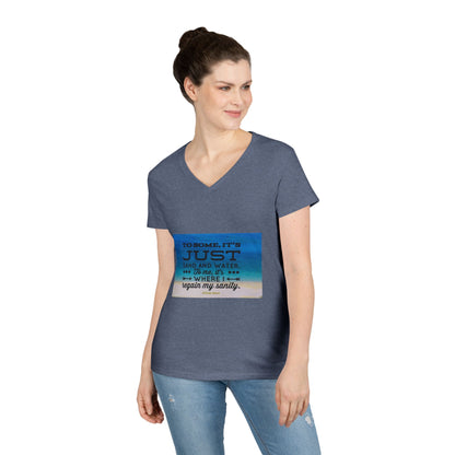 Dr. Beach Women's V-Neck Tee