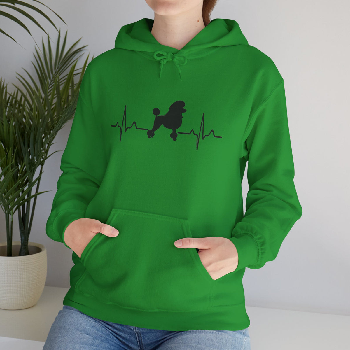 My Heart Beats For Poodles Unisex Hoodie