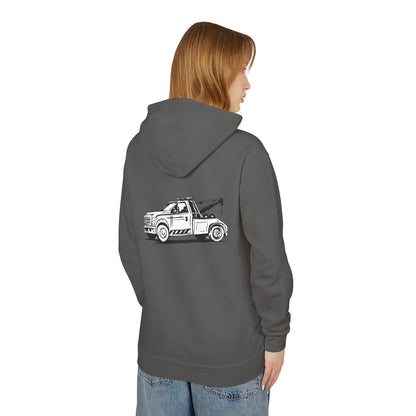 Wheel Lift Tow Truck Unisex Lightweight Hoodie