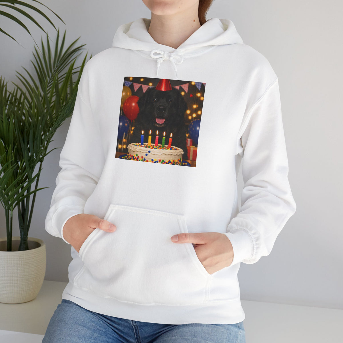 Birthday Buddy Newfie Unisex Hoodie
