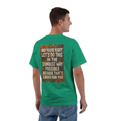 Easier For You Men's Short-Sleeve Crewneck Tee