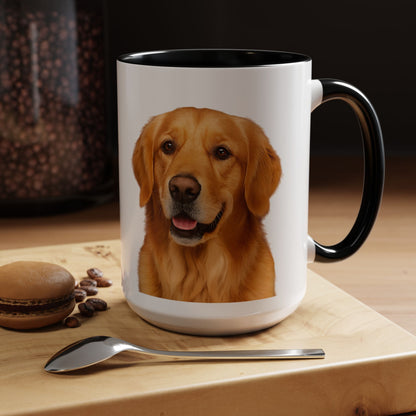 Golden Head 2-Tone Coffee Mug