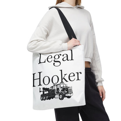 Legal H**ker Heavy Tow Truck Tote Bag