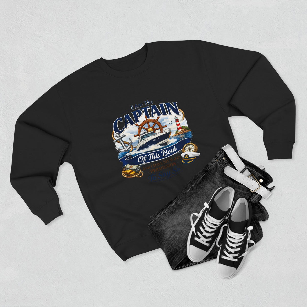 Captain Unisex Crewneck Sweatshirt