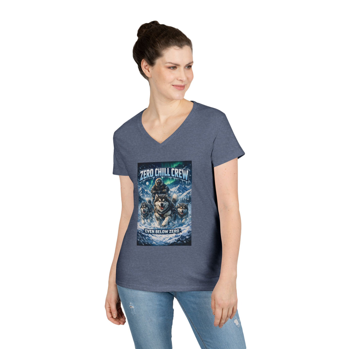 Zero Chill Crew Women's V-Neck Tee