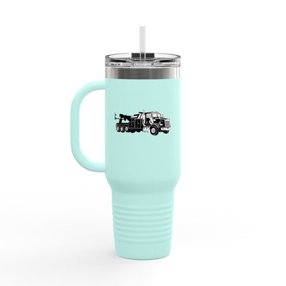 Heavy Tow Truck Insulated Travel Mug