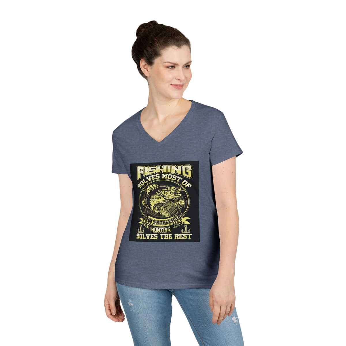 Problem Solving Women's V-Neck Tee