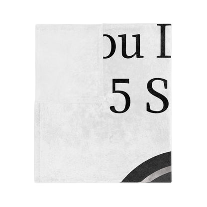 5 Speed How Cute Velveteen Microfiber Blanket