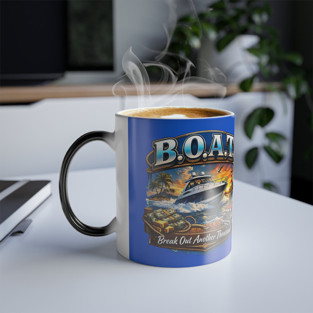 B.O.A.T. Color Changing Mug
