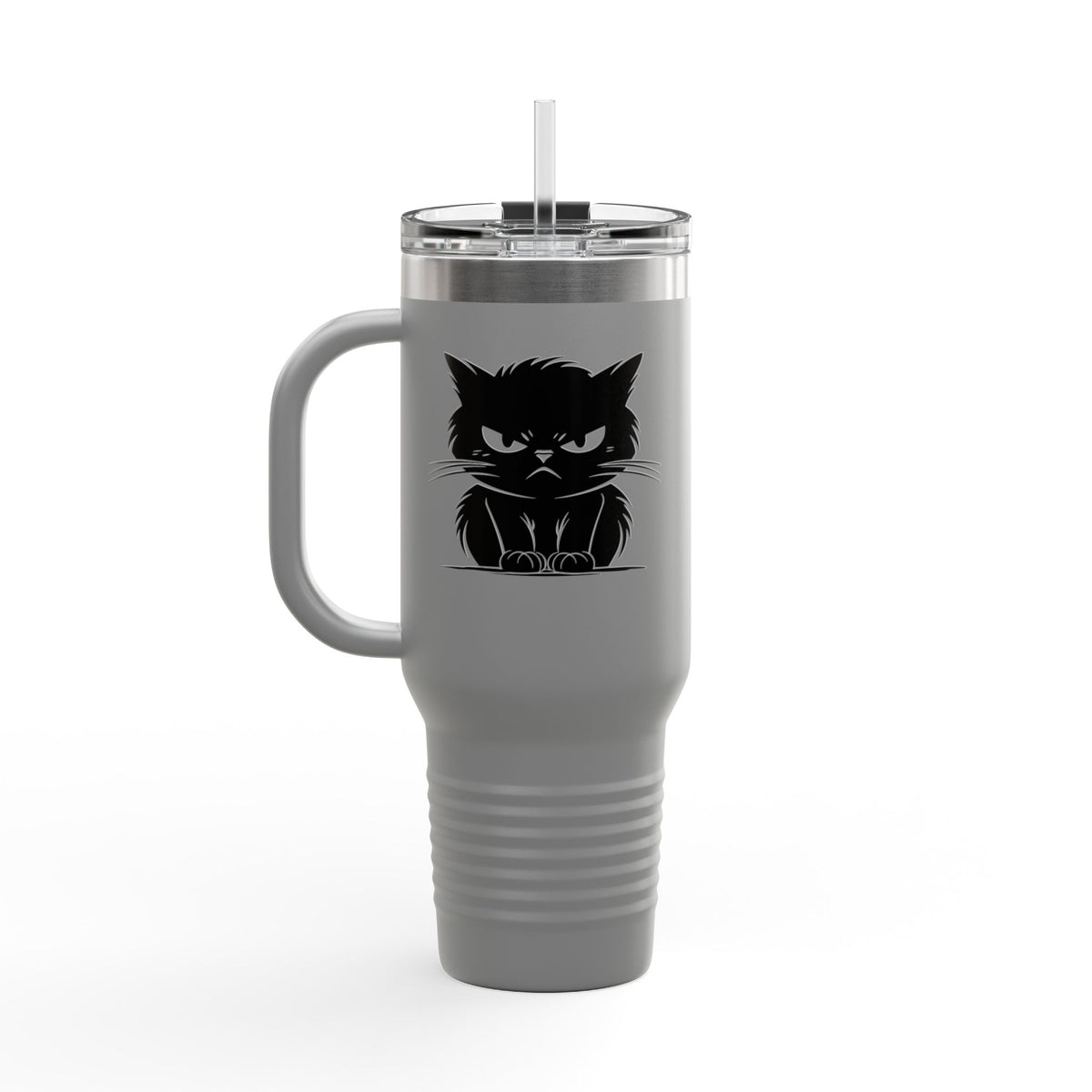 Angry Cat Insulated Travel Mug
