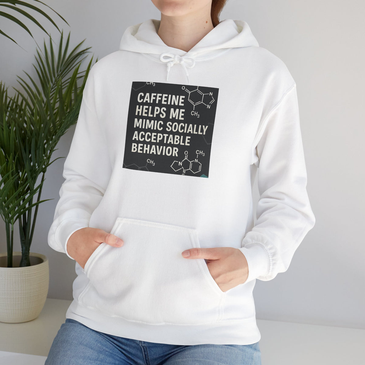 Socially Acceptable Unisex Hoodie