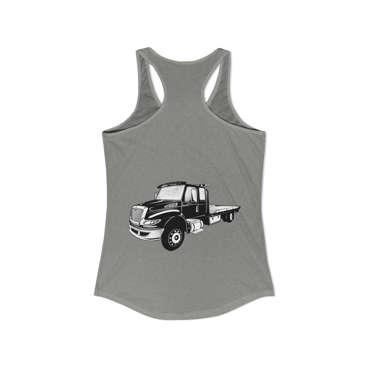 Flatbed Tow Truck Women's Racerback Tank