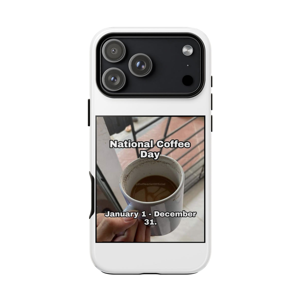 National Coffee Day iPhone Case