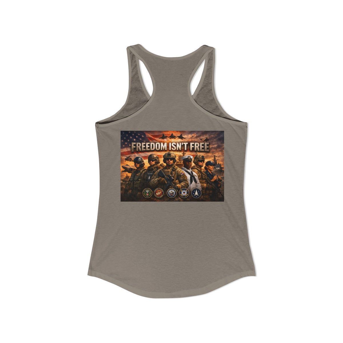 Freedom Isn't Free Women's Racerback Tank