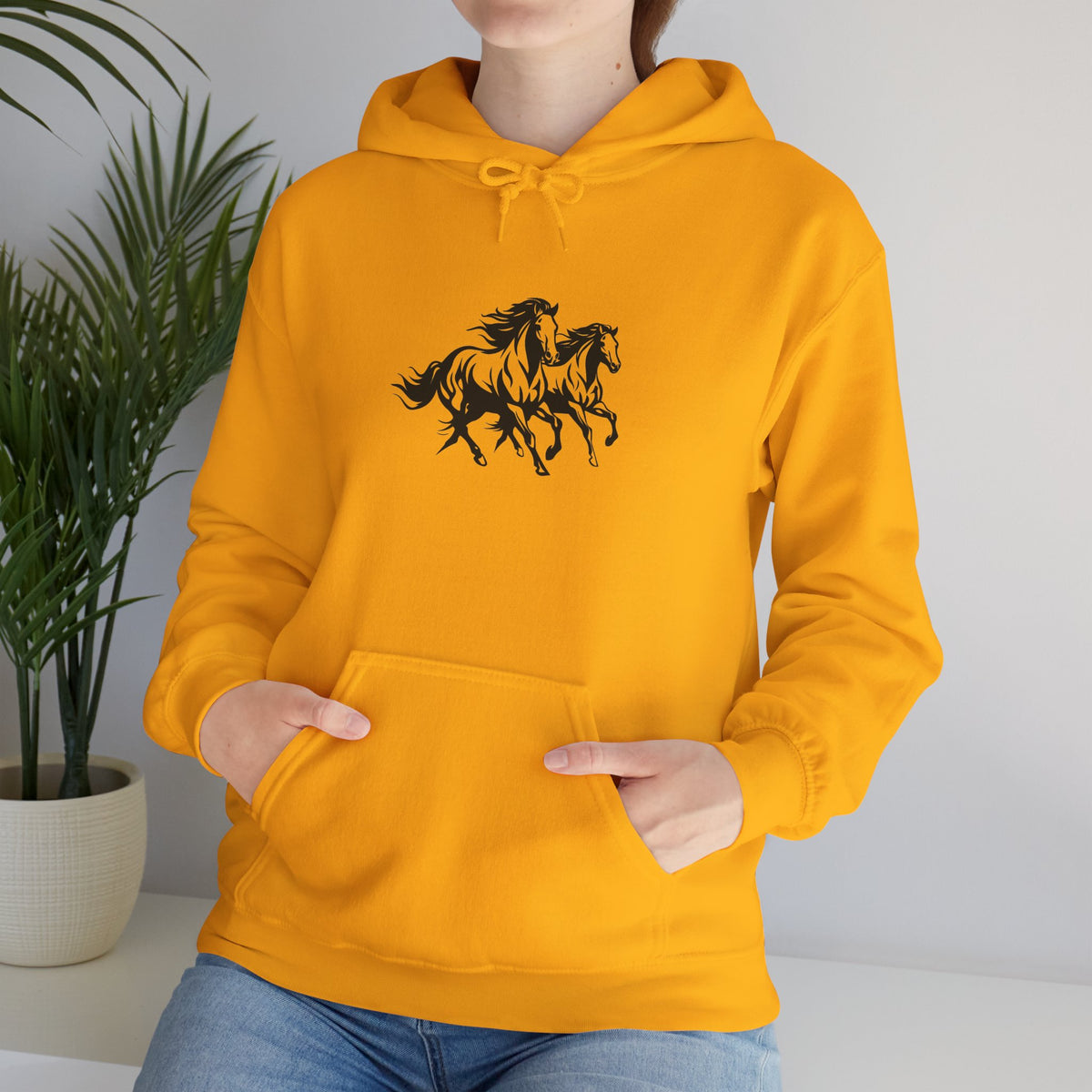Horsin' Around Unisex Hoodie