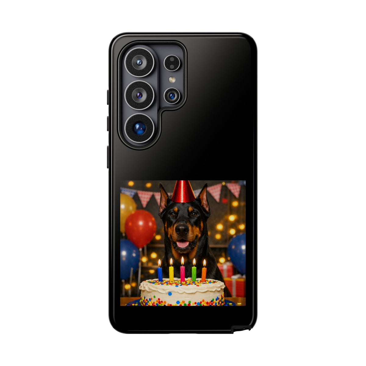 Birthday Buddy Doberman Samsung Case
