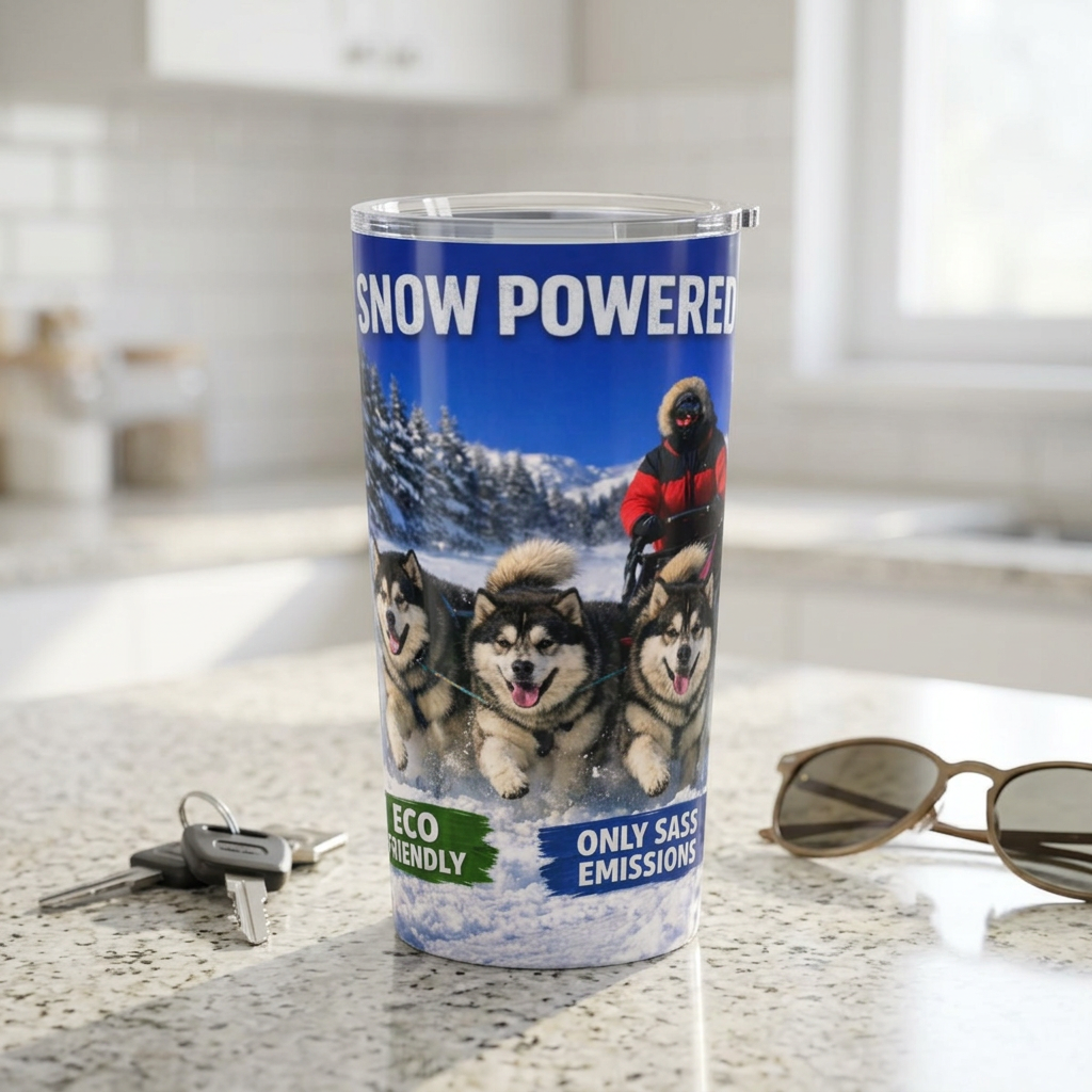 Snow Powered Tumbler