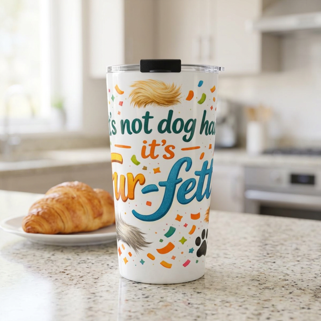 Fur-Fetti Dog Tumbler